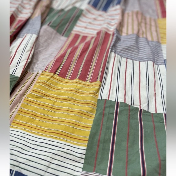 Vintage Access Code Fashion Communication Button Down Plaid Madras top Woman L - Picture 11 of 12